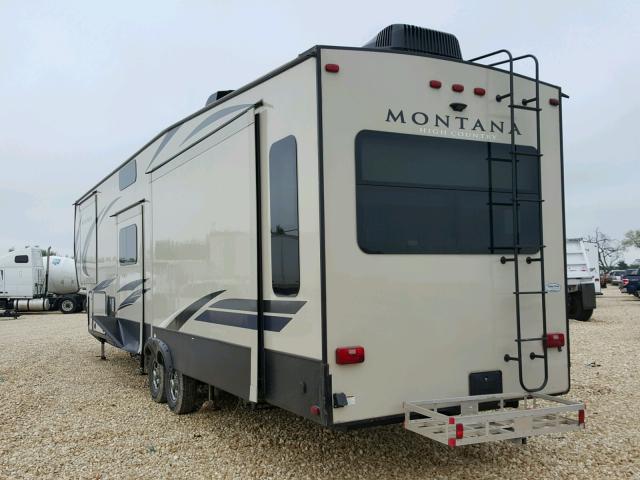 4YDF38523JA742010 - 2018 KEYSTONE MONTANA TWO TONE photo 3