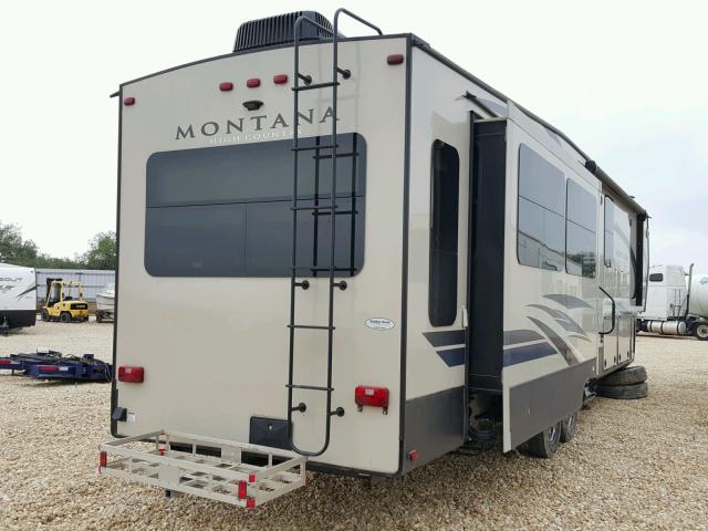 4YDF38523JA742010 - 2018 KEYSTONE MONTANA TWO TONE photo 4