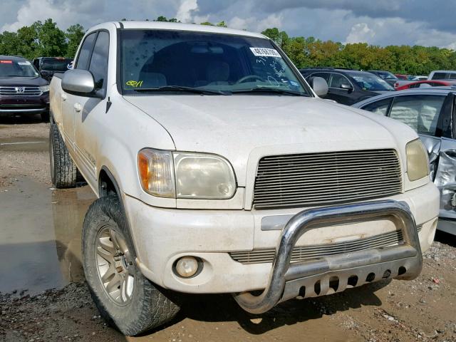 5TBET341X6S511392 - 2006 TOYOTA TUNDRA DOU WHITE photo 1