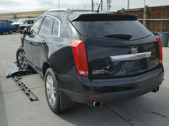 3GYFNDE34CS650849 - 2012 CADILLAC SRX LUXURY BLACK photo 3