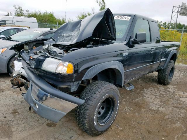 4F4LY4HE6APM00626 - 2010 MAZDA B4000 CAB BLACK photo 2