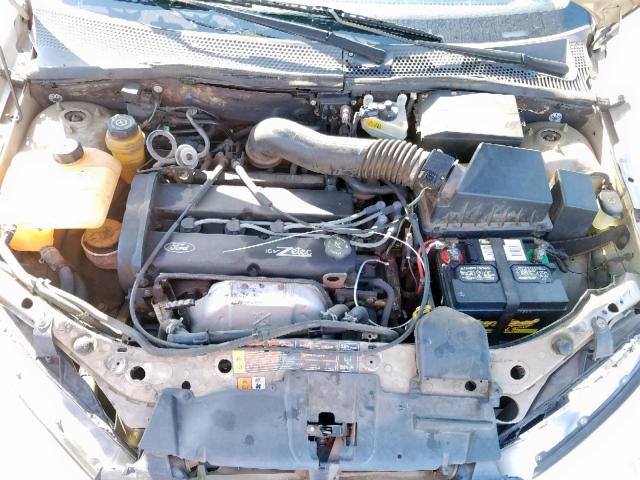 1FAFP3833YW346175 - 2000 FORD FOCUS ZTS GOLD photo 7