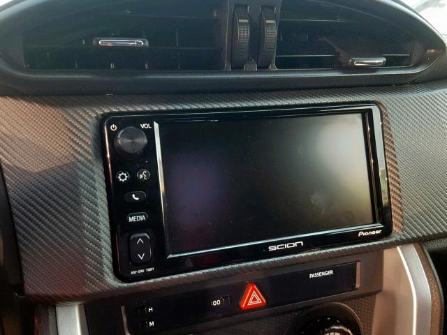 JF1ZNAA16G8704811 - 2016 TOYOTA SCION FR-S CHARCOAL photo 9