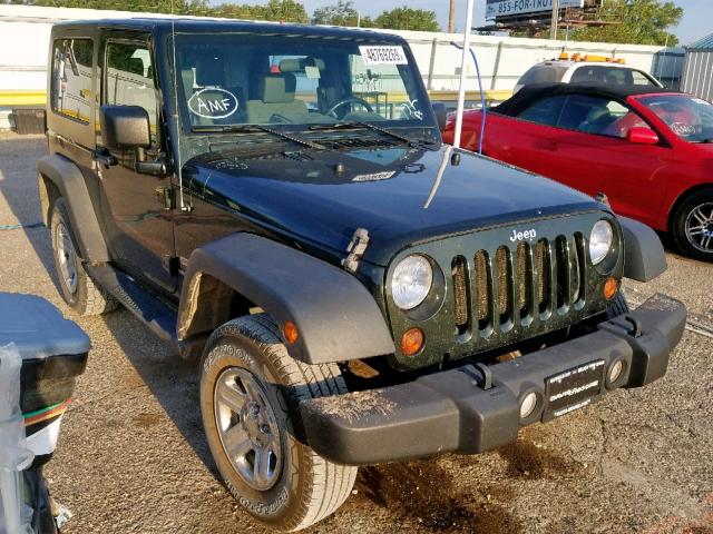 1J4AA2D1XAL141250 - 2010 JEEP WRANGLER S GREEN photo 1