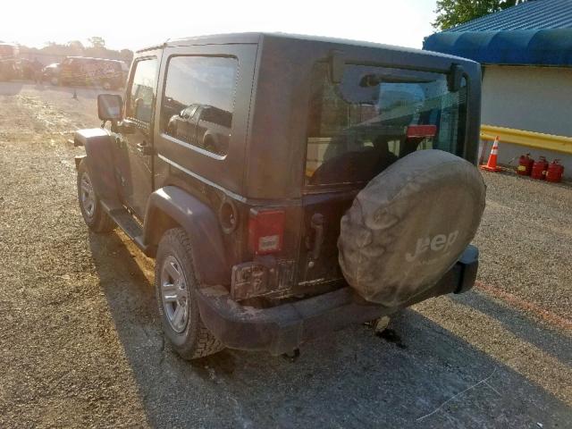 1J4AA2D1XAL141250 - 2010 JEEP WRANGLER S GREEN photo 3