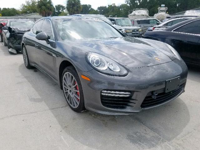 WP0AC2A7XEL073109 - 2014 PORSCHE PANAMERA T GRAY photo 1