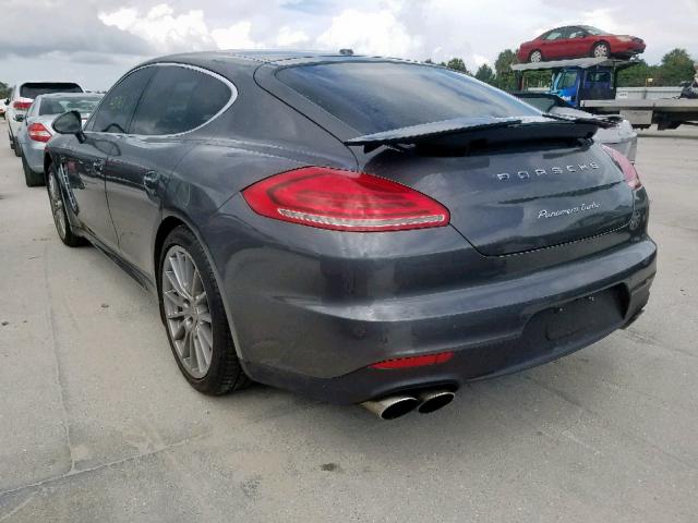 WP0AC2A7XEL073109 - 2014 PORSCHE PANAMERA T GRAY photo 3