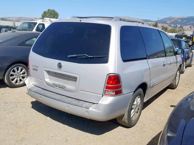 2MRDA22276BJ00786 - 2006 MERCURY MONTEREY L SILVER photo 4