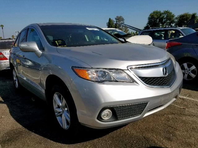 5J8TB3H59FL018045 - 2015 ACURA RDX TECHNO SILVER photo 1