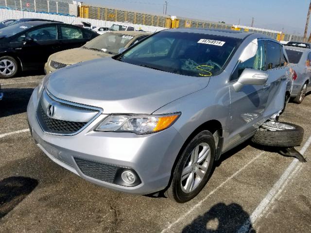 5J8TB3H59FL018045 - 2015 ACURA RDX TECHNO SILVER photo 2