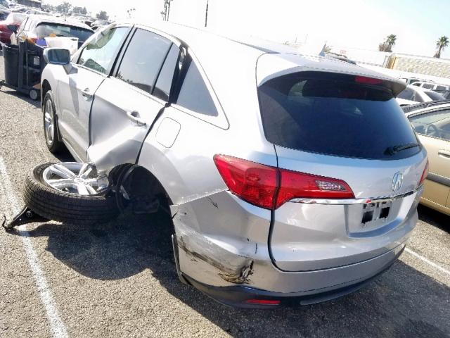 5J8TB3H59FL018045 - 2015 ACURA RDX TECHNO SILVER photo 3