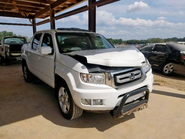 5FPYK16519B100894 - 2009 HONDA RIDGELINE WHITE photo 1