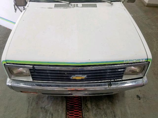 J8ZBL14S3C8203058 - 1982 CHEVROLET LUV WHITE photo 7