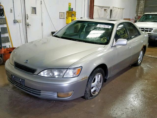 JT8BF22G3V5004548 - 1997 LEXUS ES 300 GRAY photo 2