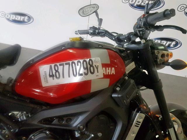 JYARN47Y5JA000627 - 2018 YAMAHA XSR900 C RED photo 5