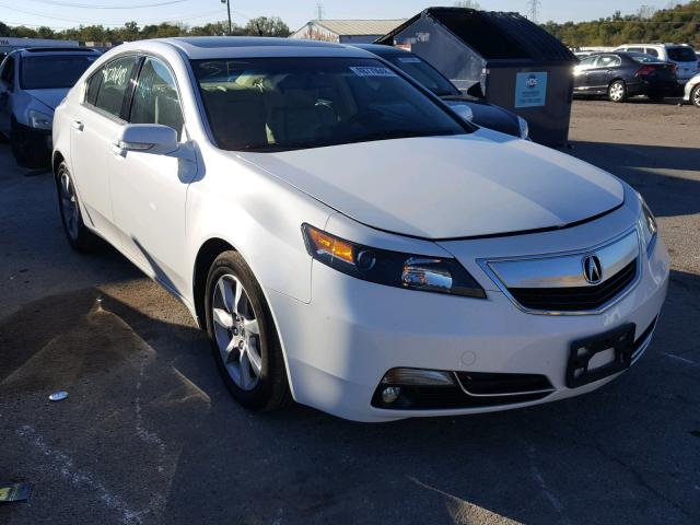 19UUA8F59EA006799 - 2014 ACURA TL TECH WHITE photo 1