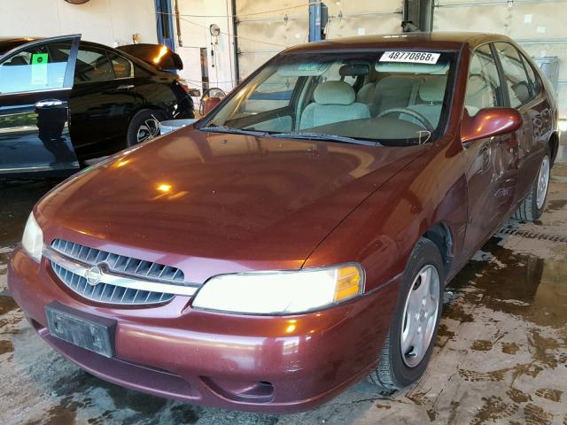 1N4DL01DX1C212808 - 2001 NISSAN ALTIMA XE MAROON photo 2