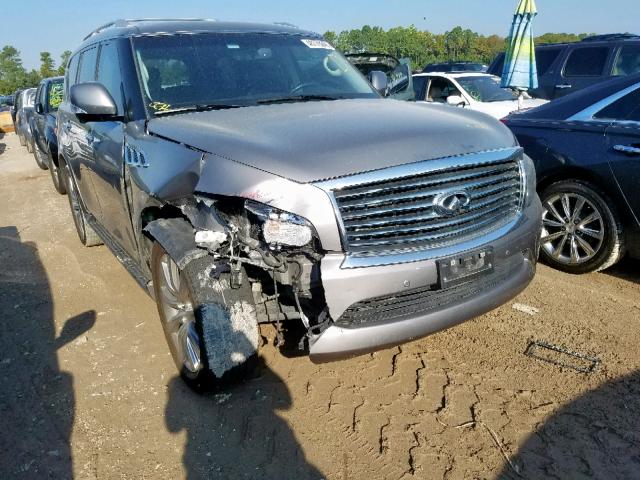 JN8AZ2NE6D9060901 - 2013 INFINITI QX56 GRAY photo 2