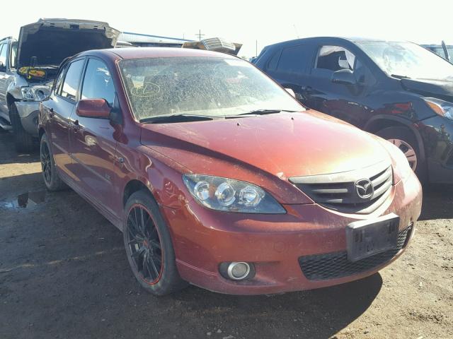 JM1BK143661529839 - 2006 MAZDA 3 HATCHBAC MAROON photo 1