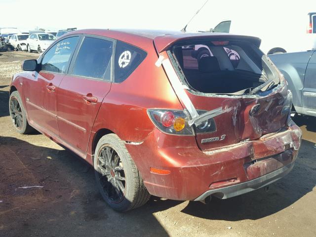 JM1BK143661529839 - 2006 MAZDA 3 HATCHBAC MAROON photo 3