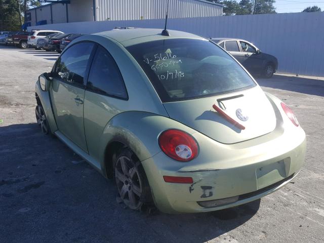 3VWPW31C56M415616 - 2006 VOLKSWAGEN NEW BEETLE Yaşıl foto 3