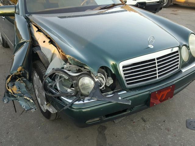 WDBJF55F8VJ033082 - 1997 MERCEDES-BENZ E 320 GREEN photo 9