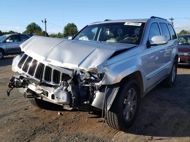 1J8GR58K59C530749 - 2009 JEEP GRAND CHER SILVER photo 2