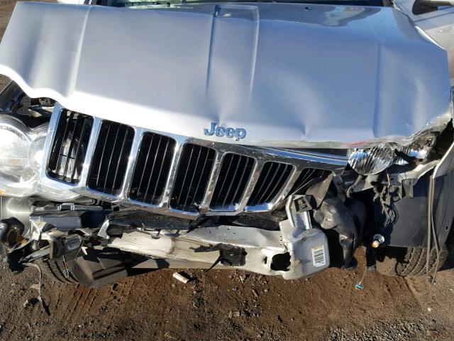 1J8GR58K59C530749 - 2009 JEEP GRAND CHER SILVER photo 7