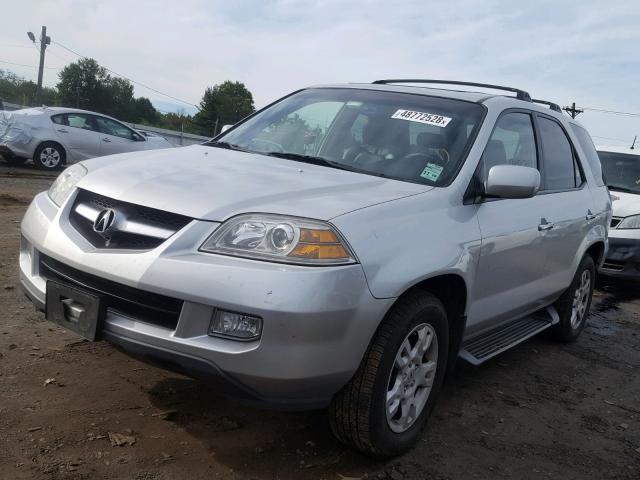 2HNYD18826H502997 - 2006 ACURA MDX TOURIN SILVER photo 2