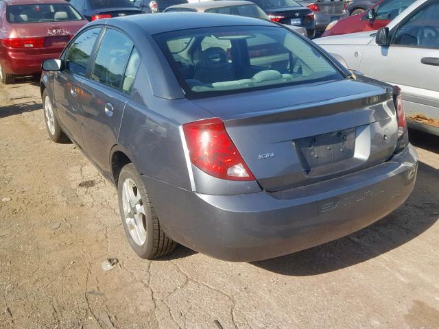 1G8AL52F74Z149978 - 2004 SATURN ION LEVEL SILVER photo 3