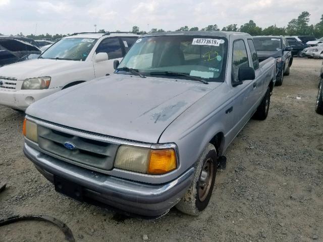 1FTCR14X7VPA45709 - 1997 FORD RANGER SUP GRAY photo 2