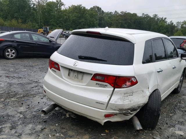 5J8TB18598A012538 - 2008 ACURA RDX TECHNO WHITE photo 9