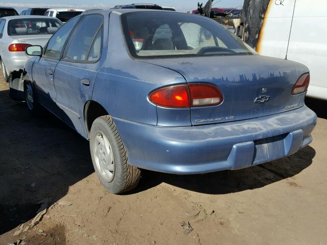 1G1JF52T6V7292140 - 1997 CHEVROLET CAVALIER L BLUE photo 3