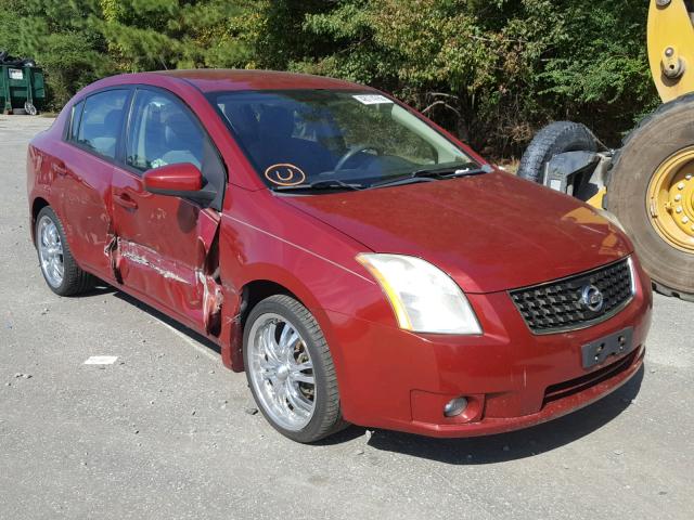 3N1AB61E78L737631 - 2008 NISSAN SENTRA 2.0 RED photo 1