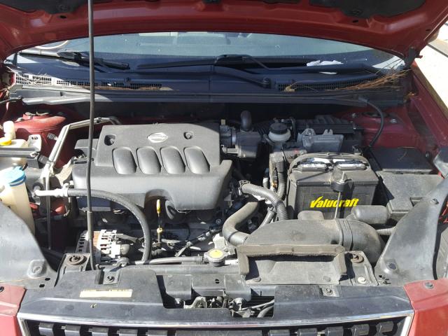 3N1AB61E78L737631 - 2008 NISSAN SENTRA 2.0 RED photo 7