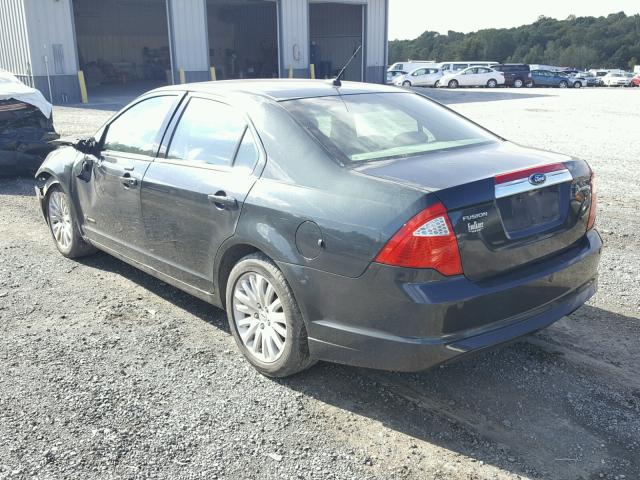 3FADP0L34AR115596 - 2010 FORD FUSION HYB CHARCOAL photo 3