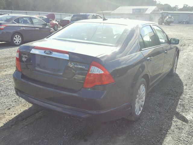 3FADP0L34AR115596 - 2010 FORD FUSION HYB CHARCOAL photo 4