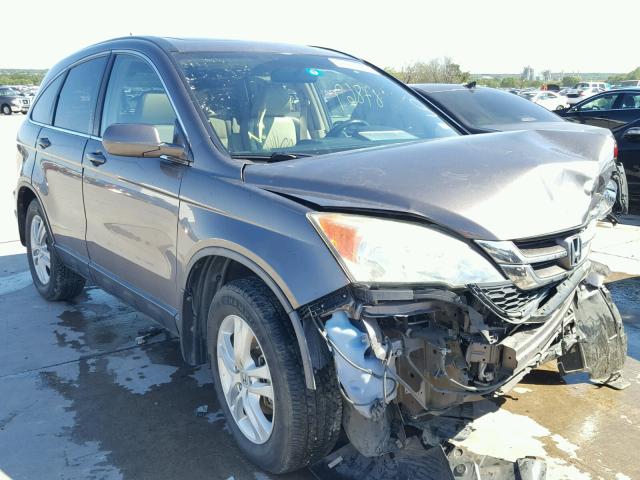 5J6RE4H77BL012790 - 2011 HONDA CR-V EXL SILVER photo 1