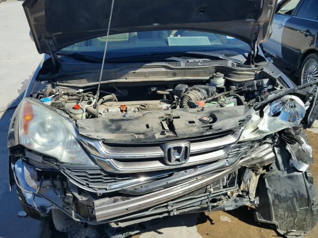 5J6RE4H77BL012790 - 2011 HONDA CR-V EXL SILVER photo 7