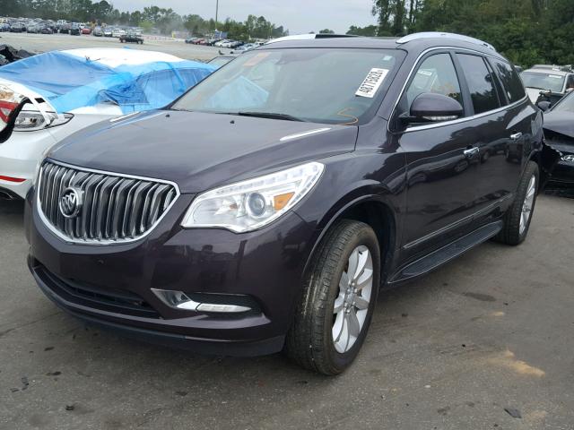 5GAKVCKD6GJ171398 - 2016 BUICK ENCLAVE PURPLE photo 2