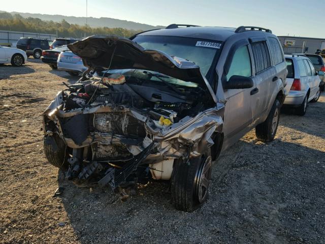 1D4HB48N25F549436 - 2005 DODGE DURANGO SL GOLD photo 2