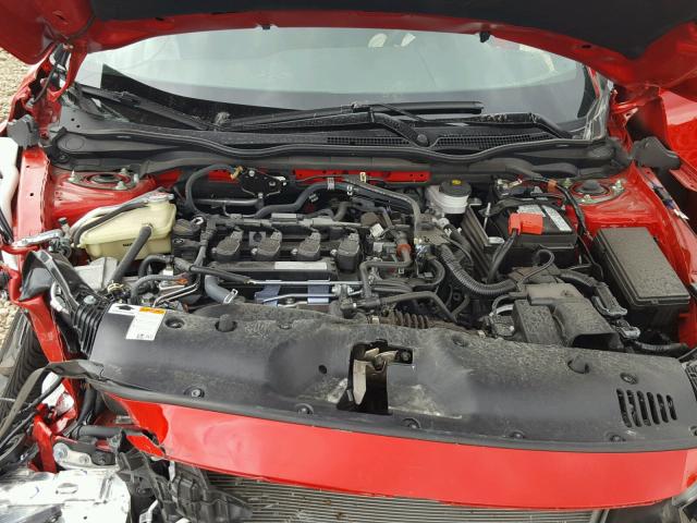 SHHFK7H40JU222348 - 2018 HONDA CIVIC SPOR RED photo 7