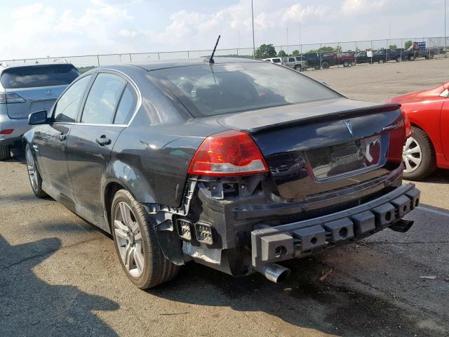 6G2ER577X9L169781 - 2009 PONTIAC G8 BLACK photo 3