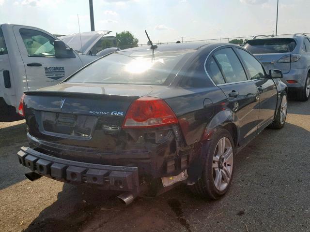 6G2ER577X9L169781 - 2009 PONTIAC G8 BLACK photo 4