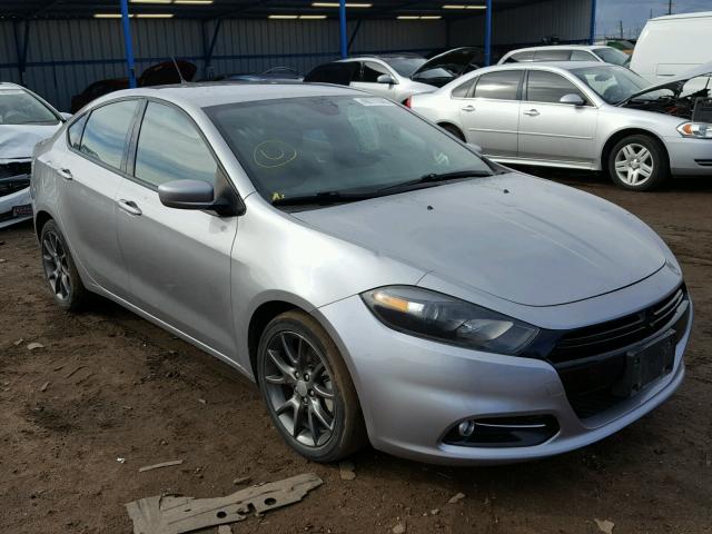 1C3CDFBB0FD298719 - 2015 DODGE DART SXT SILVER photo 1