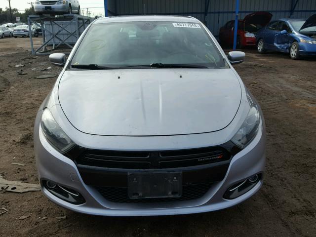 1C3CDFBB0FD298719 - 2015 DODGE DART SXT SILVER photo 9