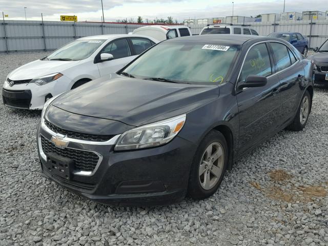 1G11B5SL8FF223873 - 2015 CHEVROLET MALIBU LS 黑色 照片 2