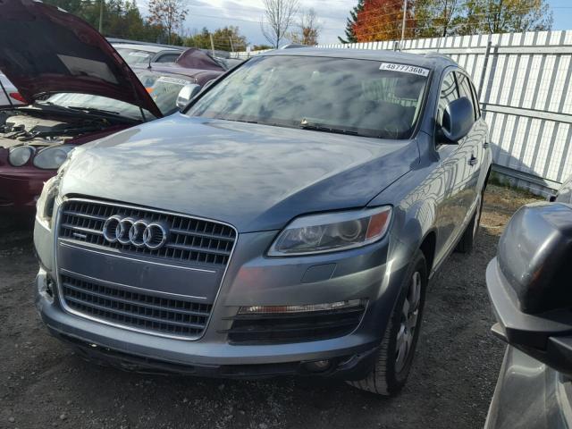 WA1BY74L57D053353 - 2007 AUDI Q7 3.6 QUA SILVER photo 2