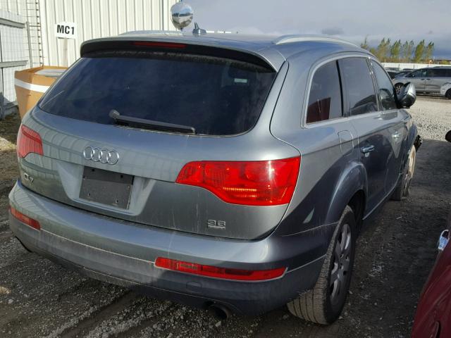 WA1BY74L57D053353 - 2007 AUDI Q7 3.6 QUA SILVER photo 4