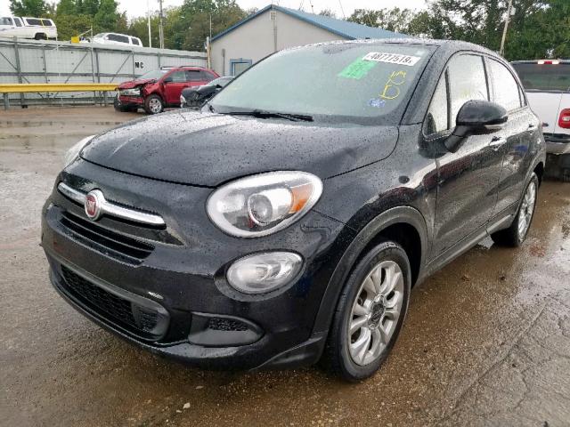 ZFBCFXBT8GP398901 - 2016 FIAT 500X EASY BLACK photo 2